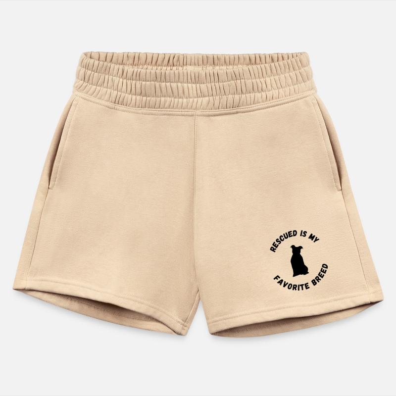 "Rescued is My Favorite Breed" (silhouette of dog)