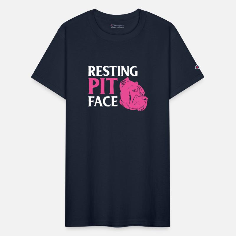 Resting Pit Face 80s yellow
