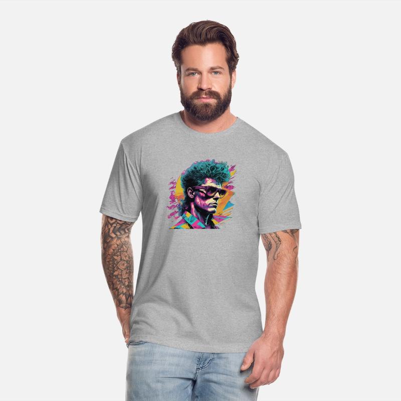 Retro 80s Style Pop Culture Artwork