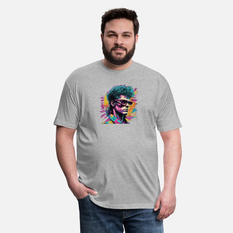 Retro 80s Style Pop Culture Artwork