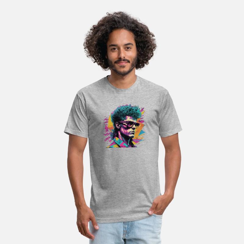 Retro 80s Style Pop Culture Artwork