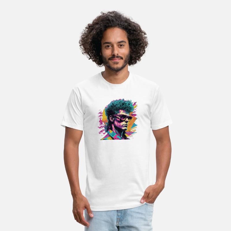 Retro 80s Style Pop Culture Artwork