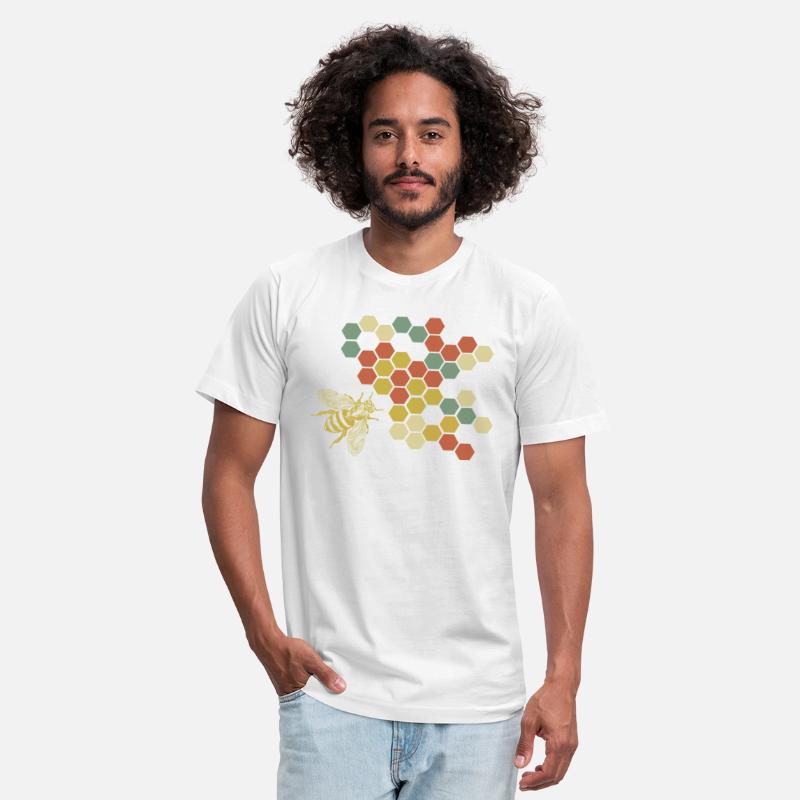 Retro Honeycomb Beekeeper
