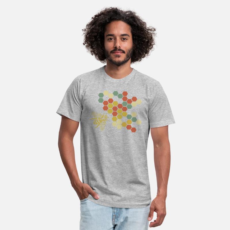 Retro Honeycomb Beekeeper