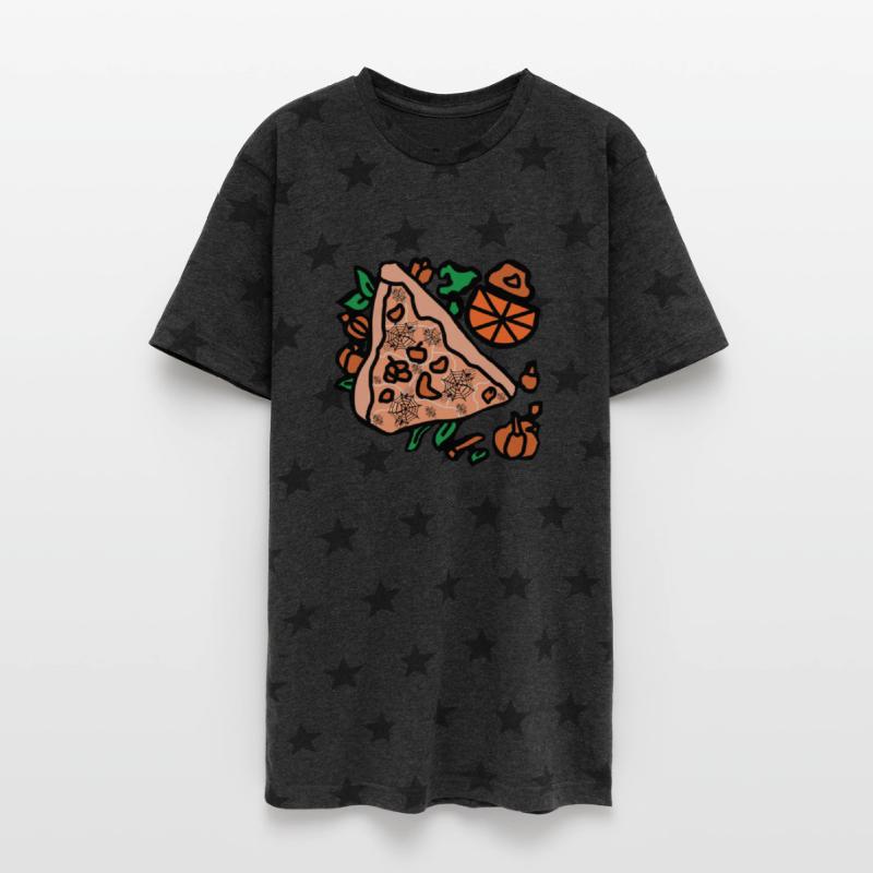Retro Pizza with a Pumpkin Twist