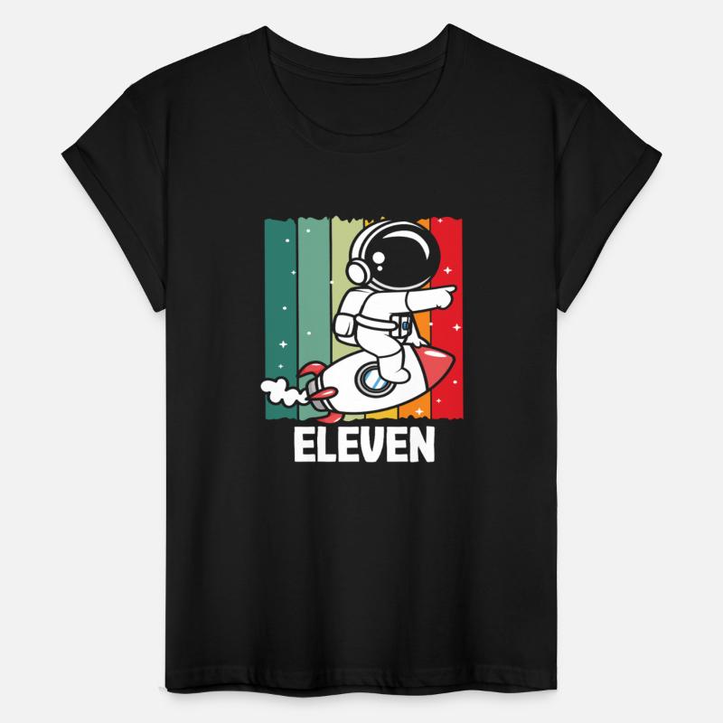 Retro Space Adventure Eleven Astronaut
