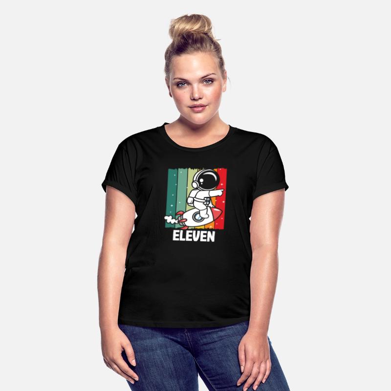 Retro Space Adventure Eleven Astronaut