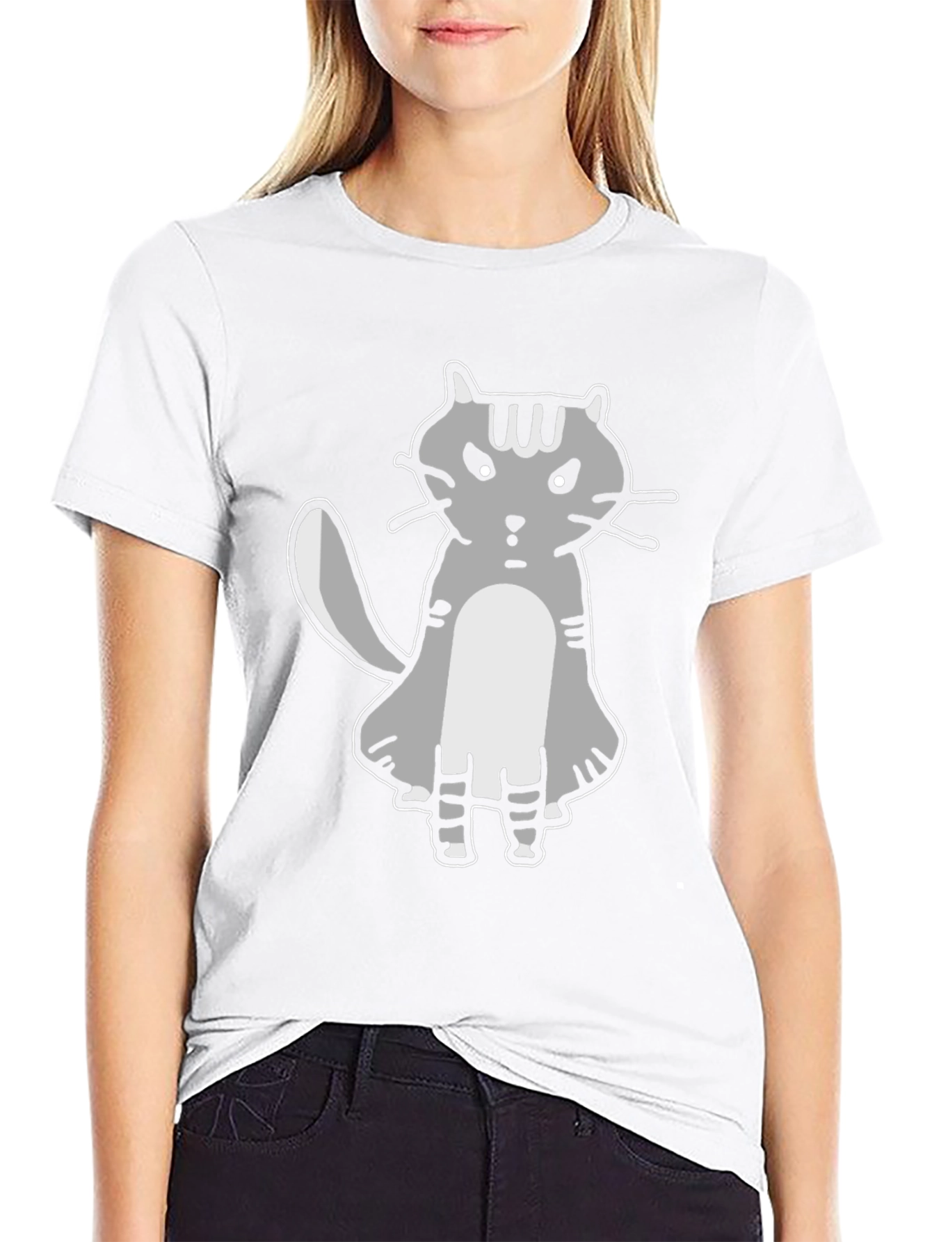 Grumpy Cat Graphic Tee - Unisex Black T-Shirt
