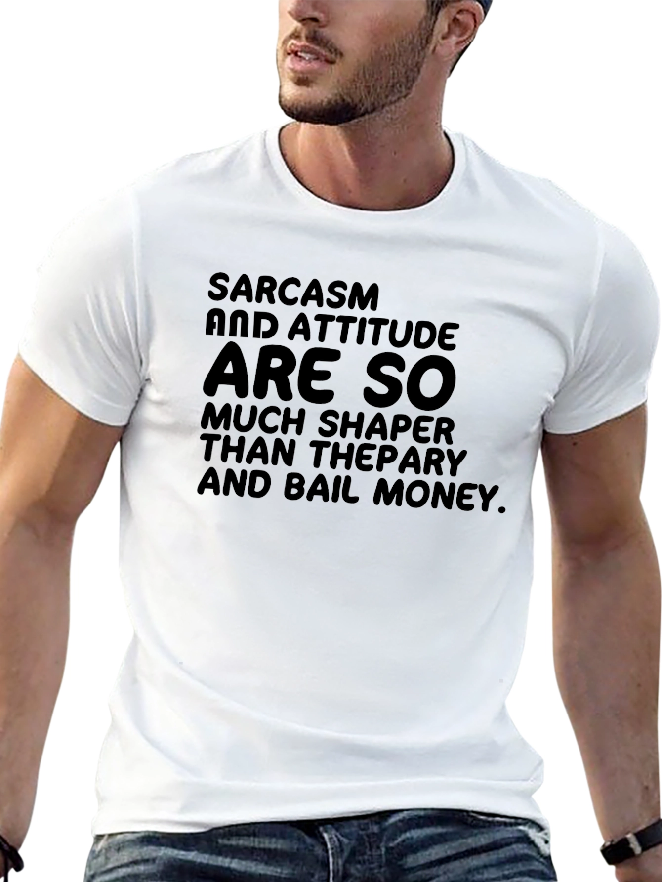 Sarcasm Attitude T-Shirt Funny Statement Tee