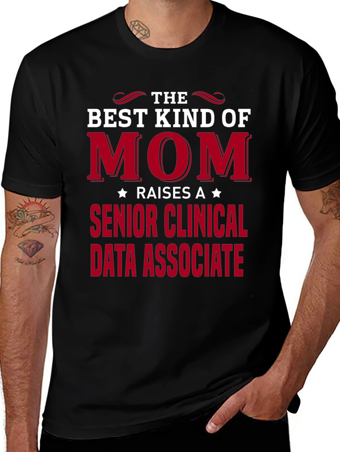 Best Kind of Mom Clinical Data Associate T-Shirt