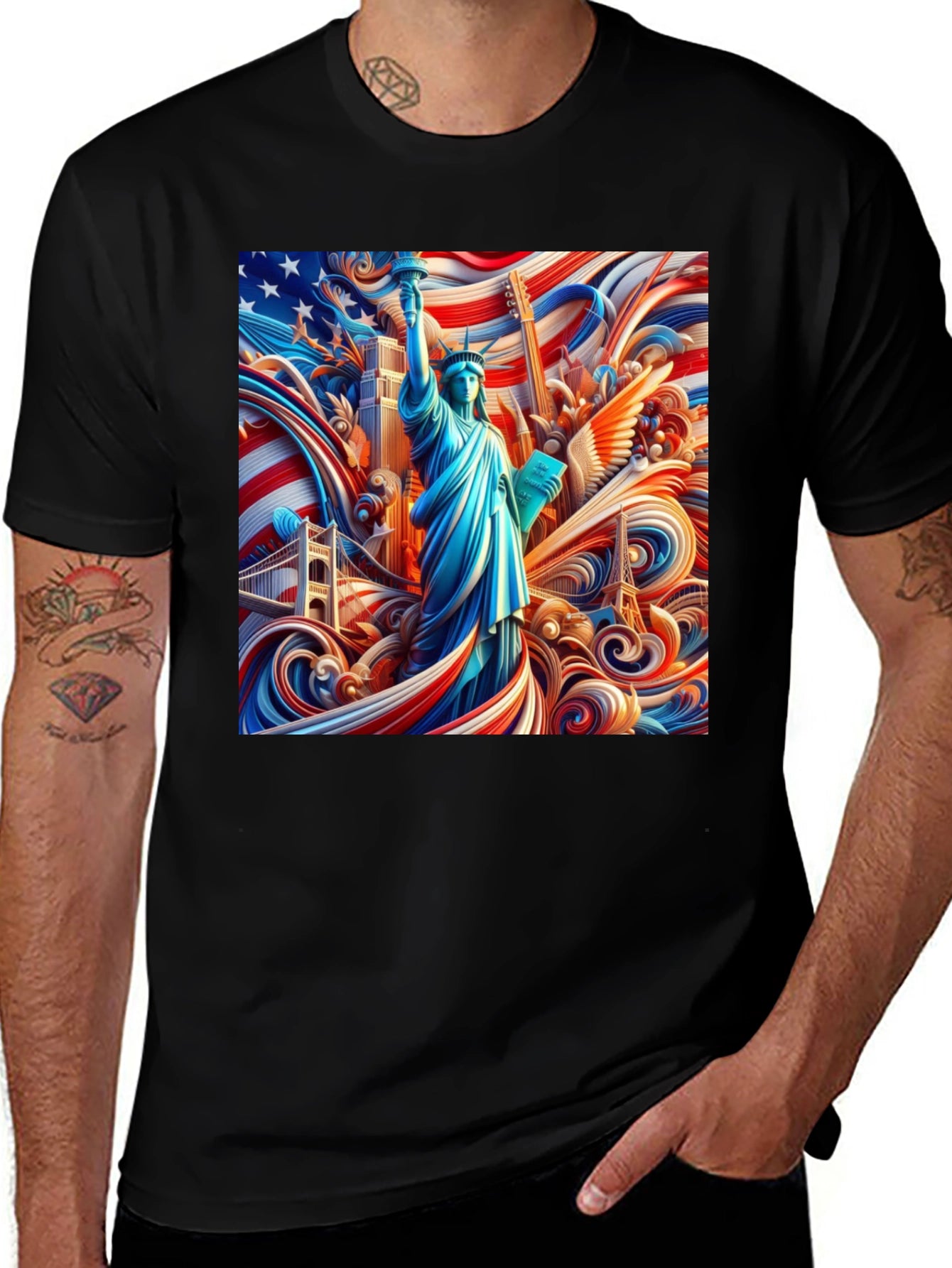 Statue of Liberty Graphic Tee