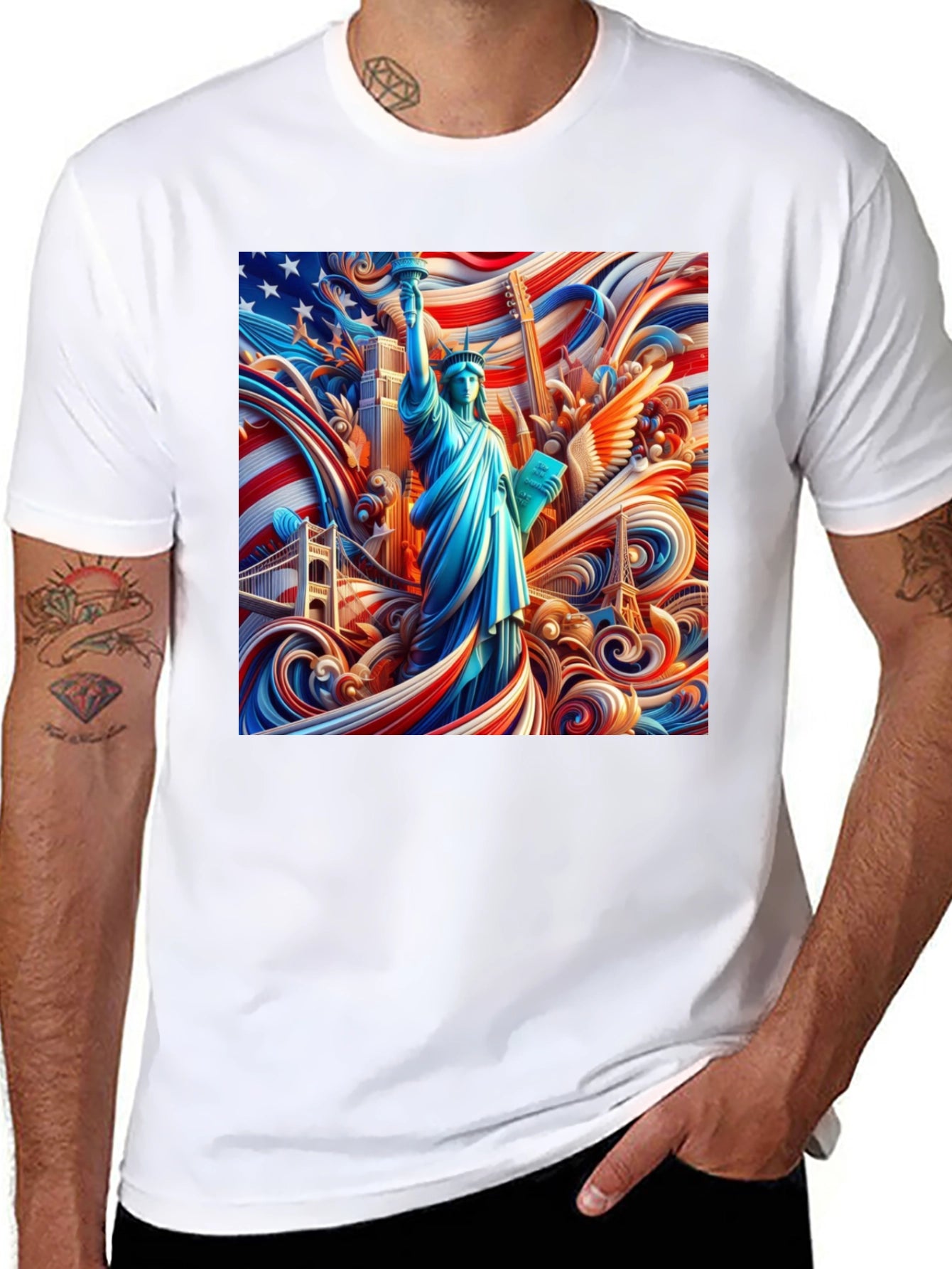 Statue of Liberty Graphic Tee