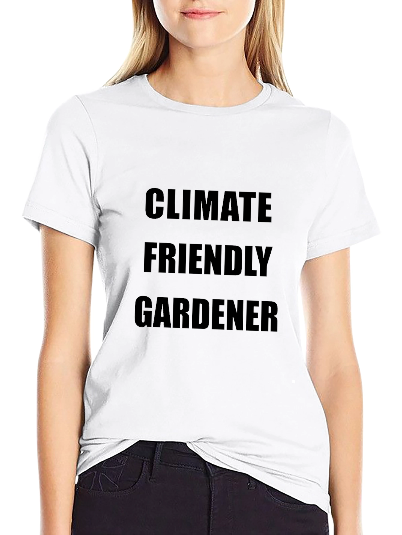 Climate Friendly Gardener Black T-Shirt