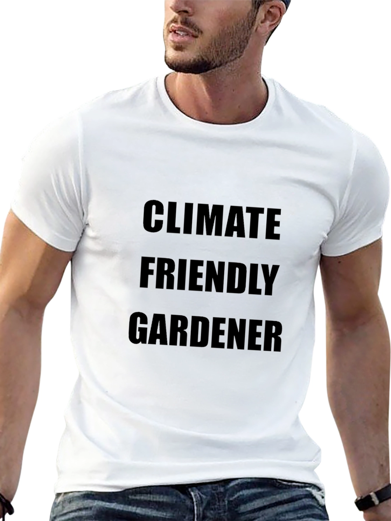 Climate Friendly Gardener Black T-Shirt