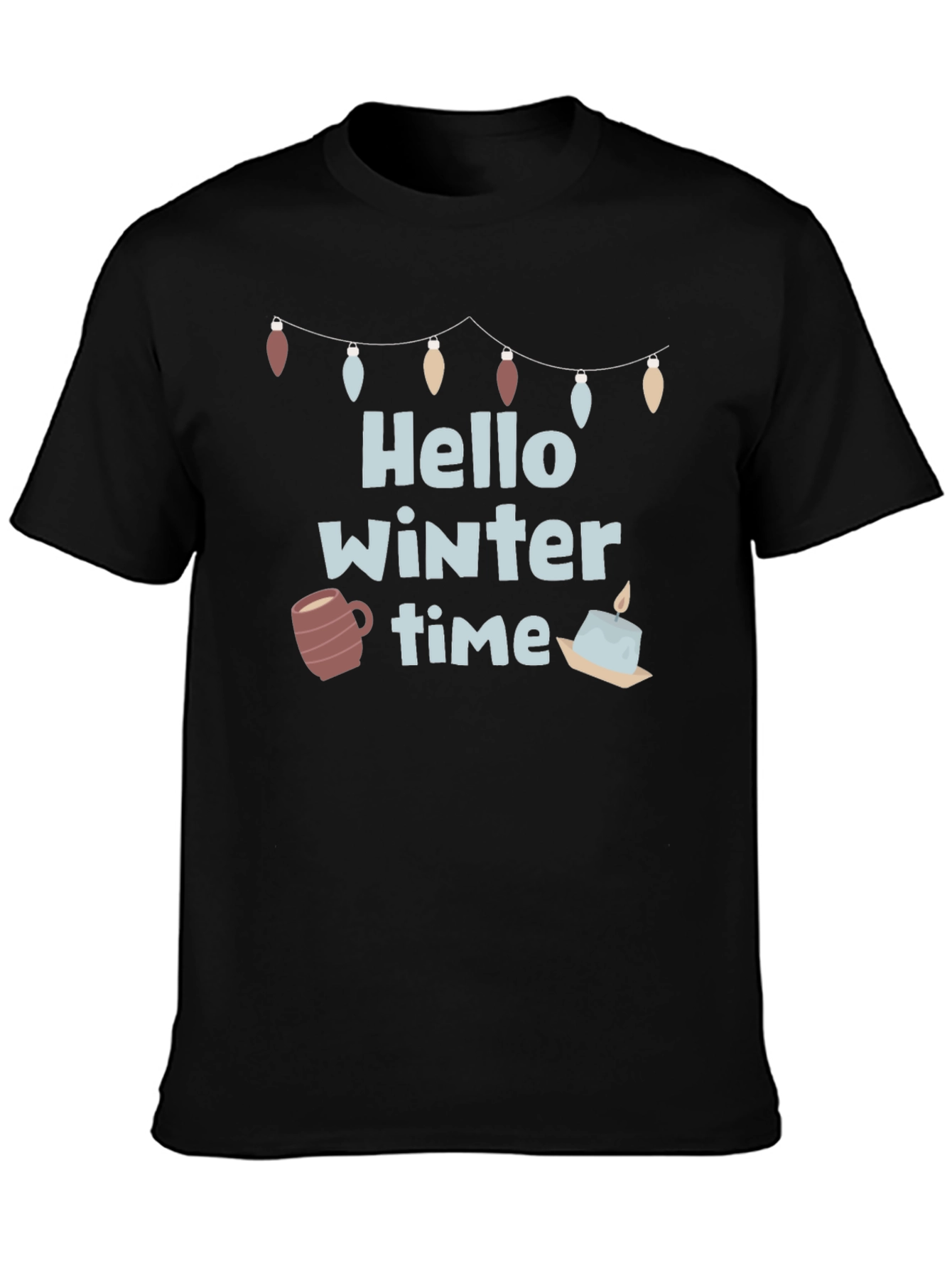 Hello Winter Time Graphic Tee