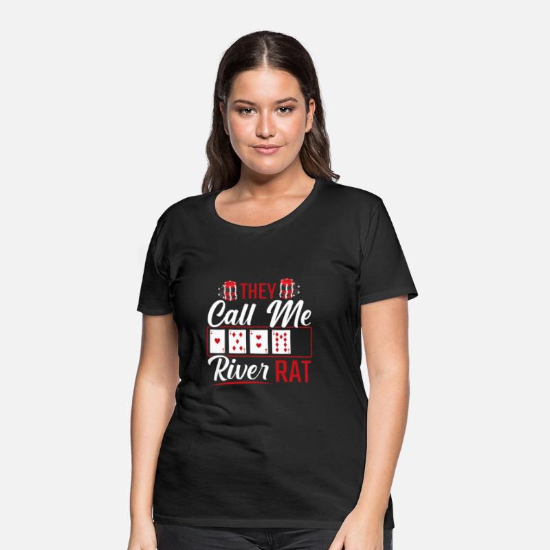 River Rat Funny Poker Player Texas Holdem Lucker
