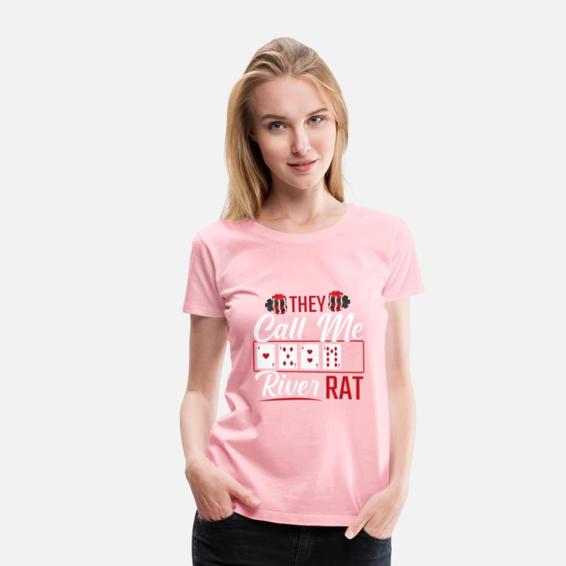 River Rat Funny Poker Player Texas Holdem Lucker