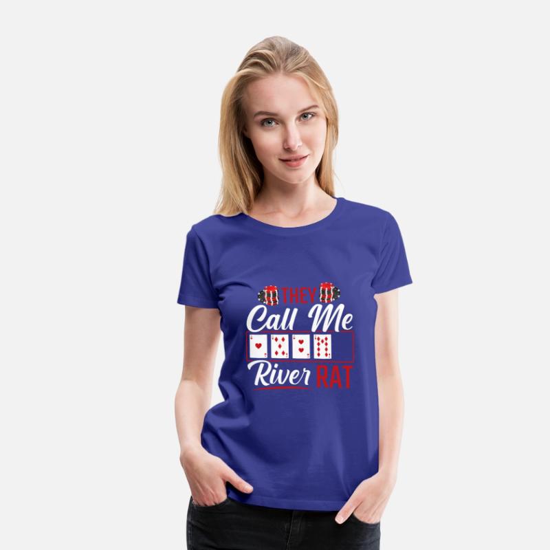 River Rat Funny Poker Player Texas Holdem Lucker