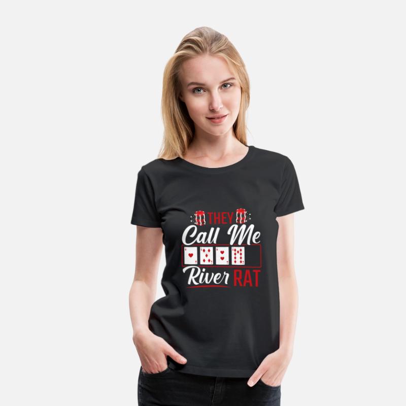 River Rat Funny Poker Player Texas Holdem Lucker
