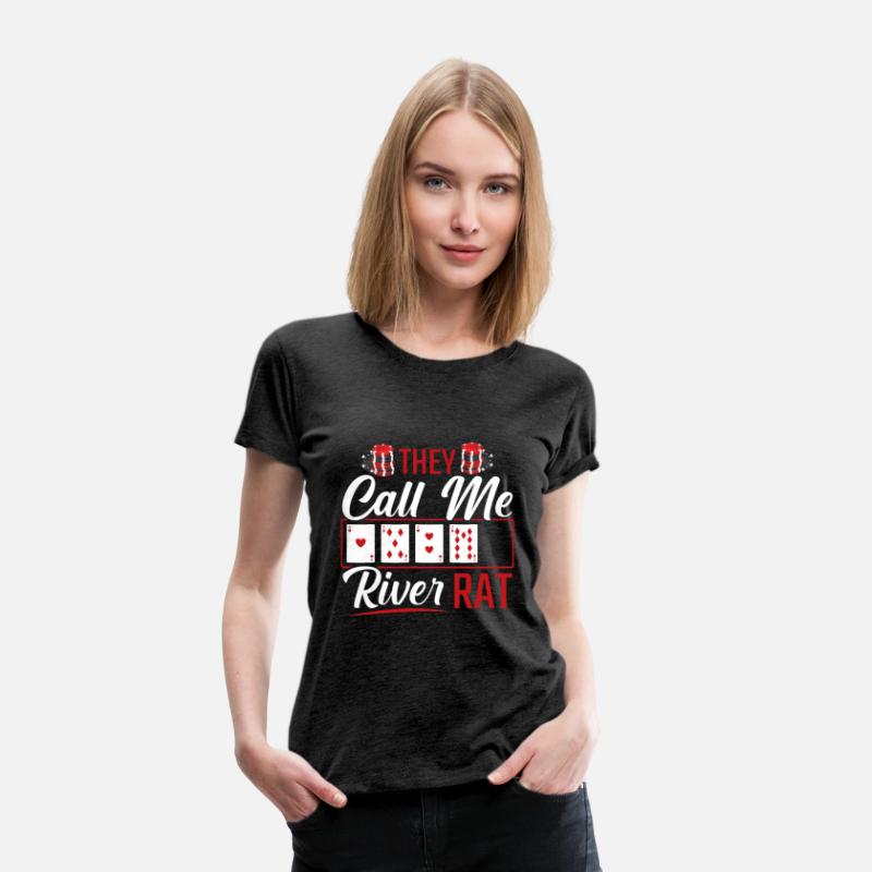 River Rat Funny Poker Player Texas Holdem Lucker
