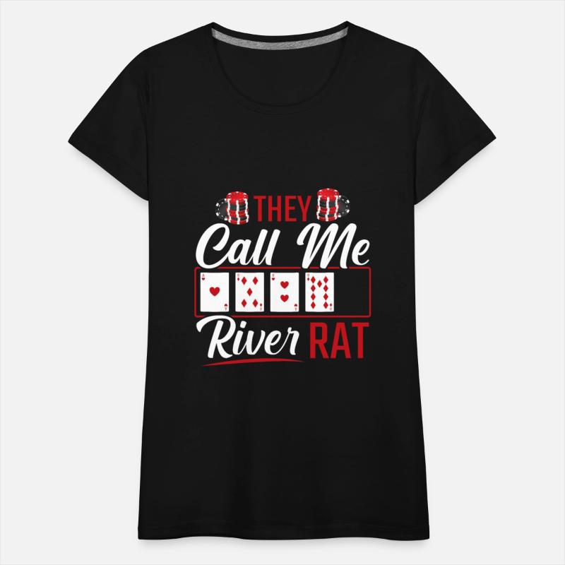 River Rat Funny Poker Player Texas Holdem Lucker