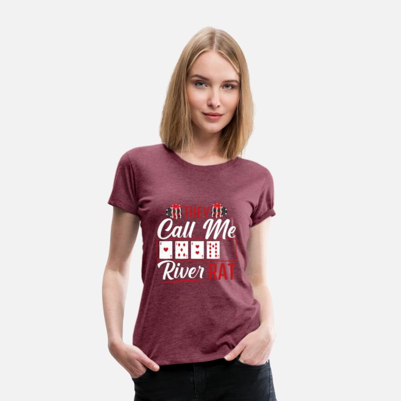 River Rat Funny Poker Player Texas Holdem Lucker