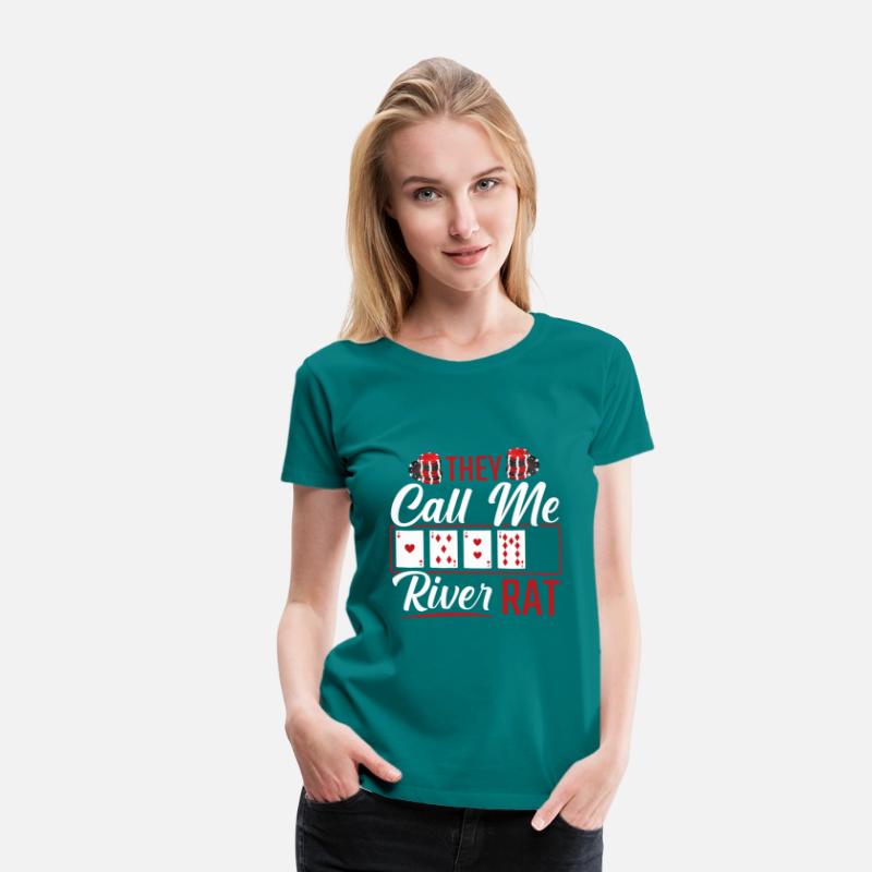 River Rat Funny Poker Player Texas Holdem Lucker