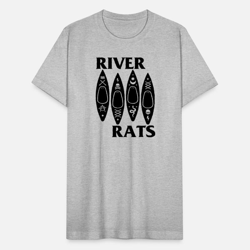 River Rats Kayaks Black Flag Punk Version
