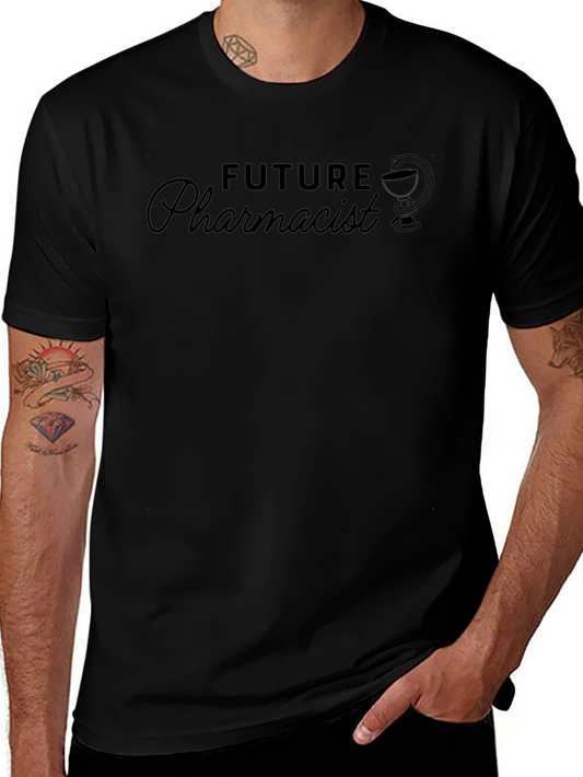 Future Pharmacist Black T-Shirt