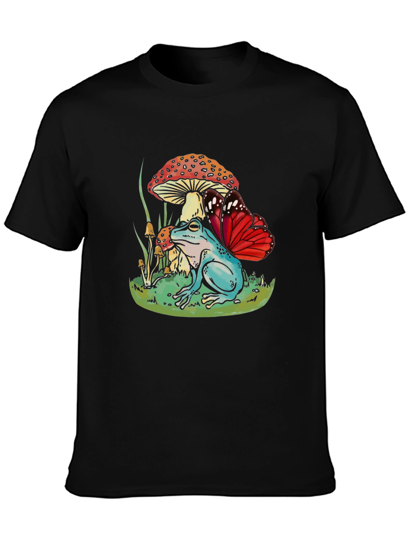 Frog & Butterfly Graphic Tee