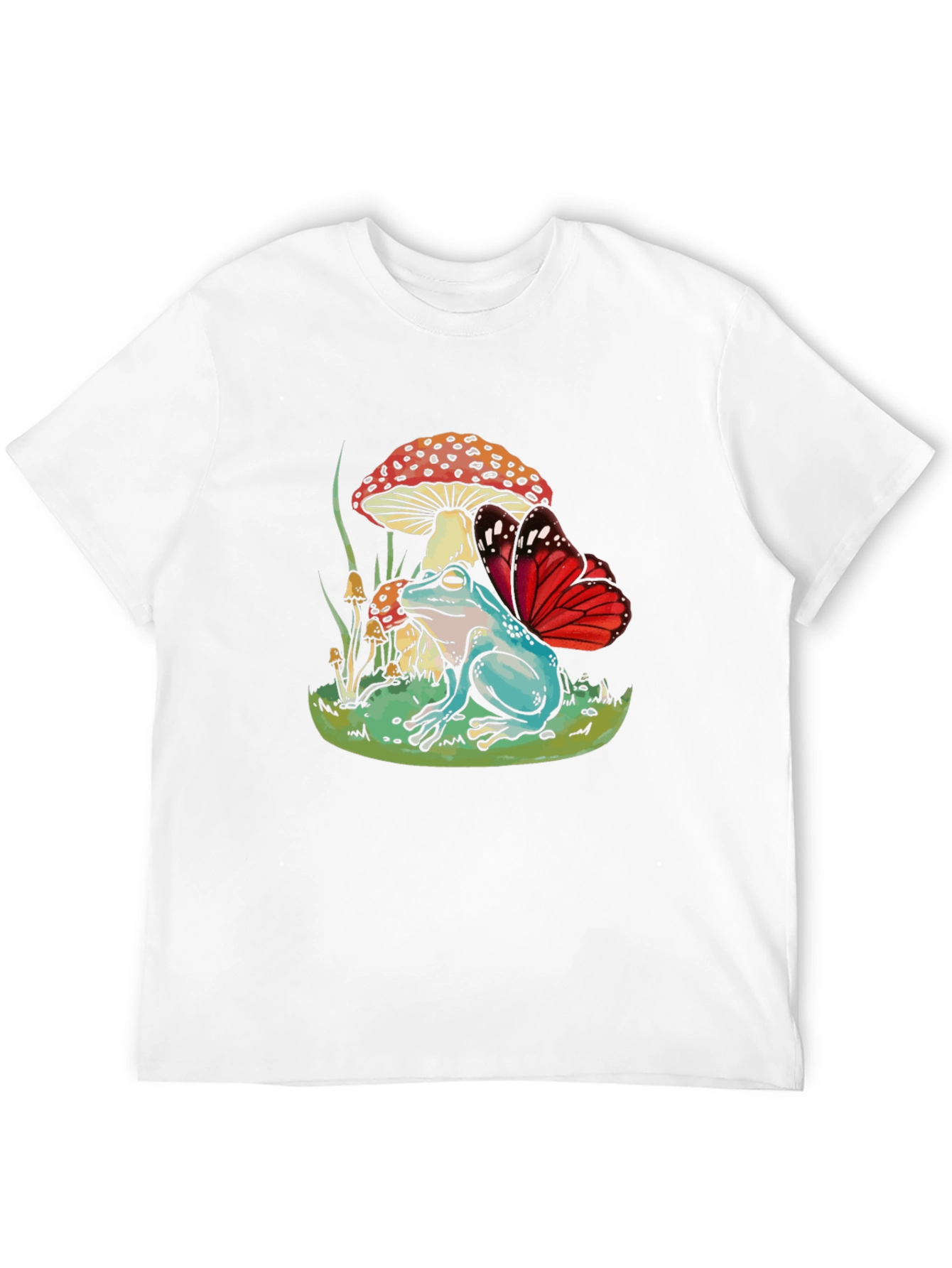 Frog & Butterfly Graphic Tee