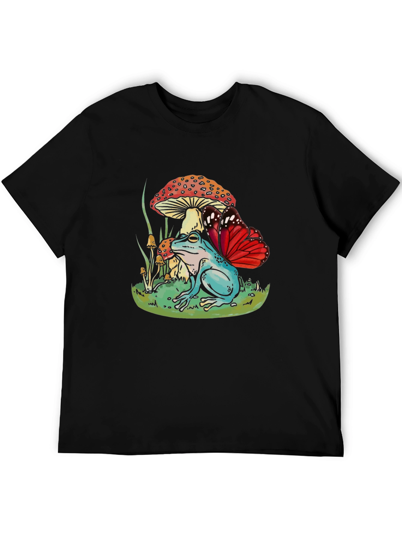 Frog & Butterfly Graphic Tee