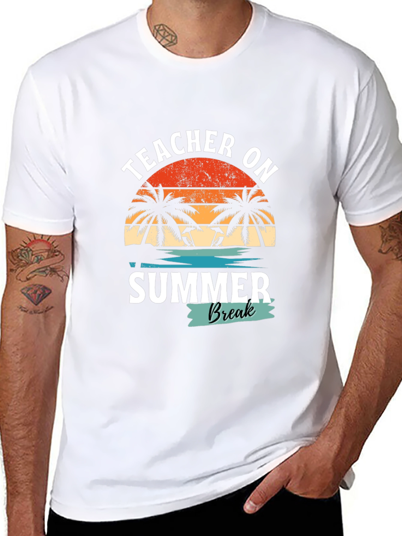 Teacher On Summer Break Graphic T-Shirt