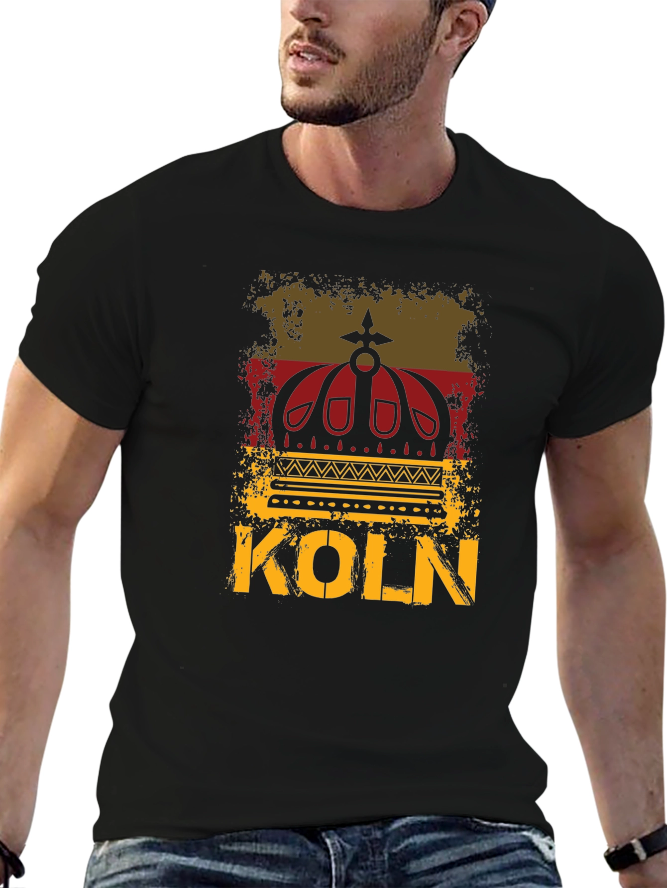Cologne Germany T-Shirt - Crown Graphic Tee