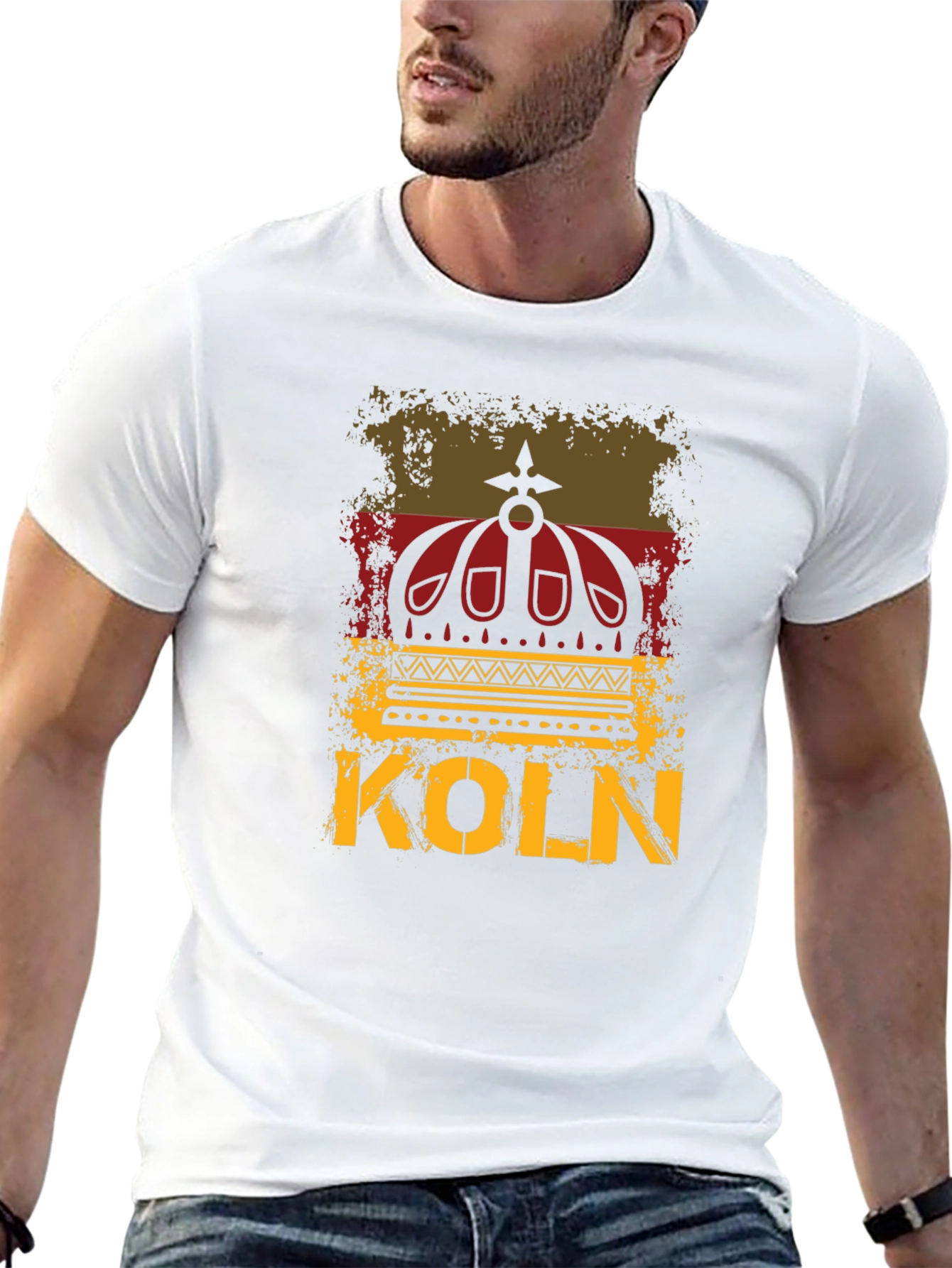 Cologne Germany T-Shirt - Crown Graphic Tee