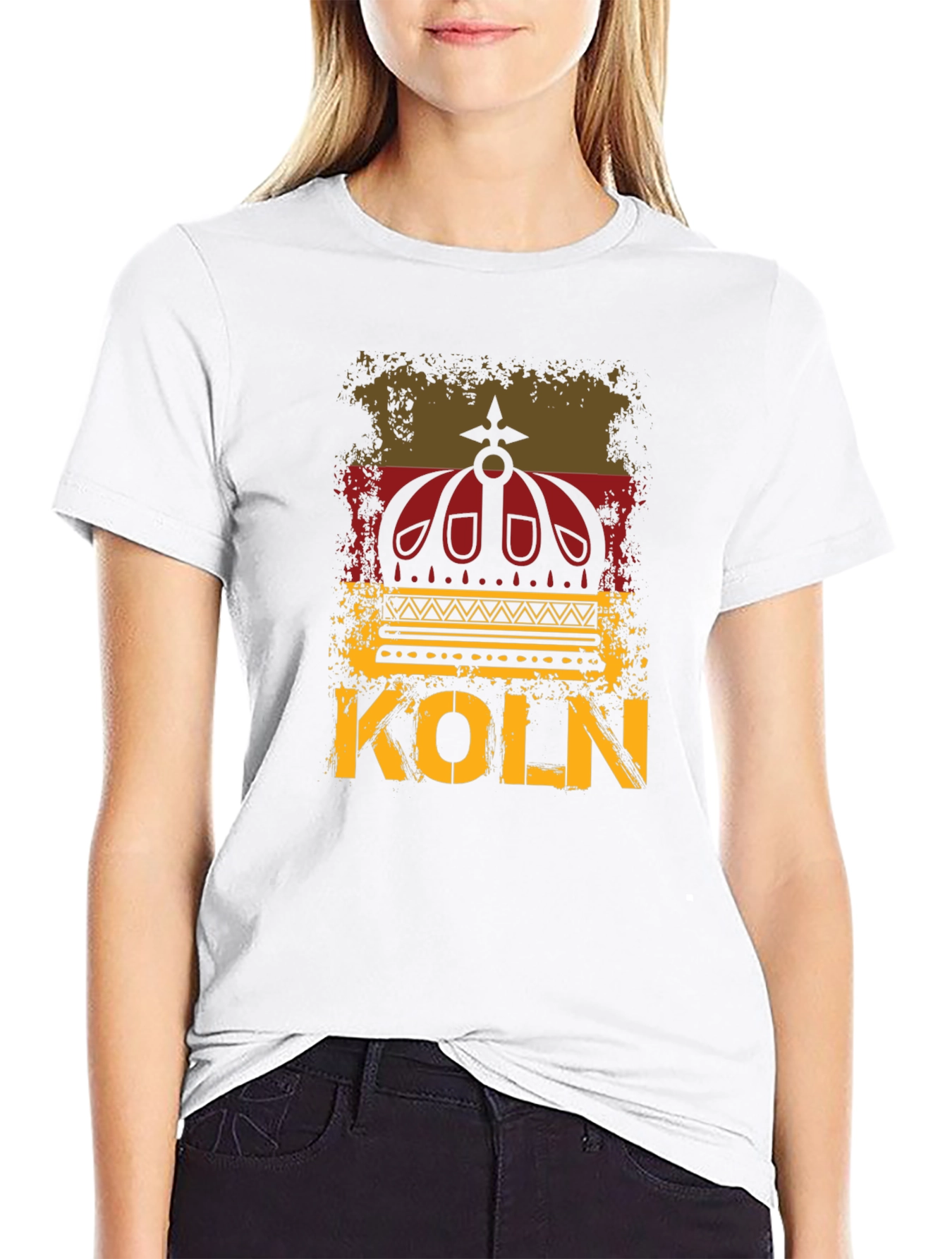 Cologne Germany T-Shirt - Crown Graphic Tee