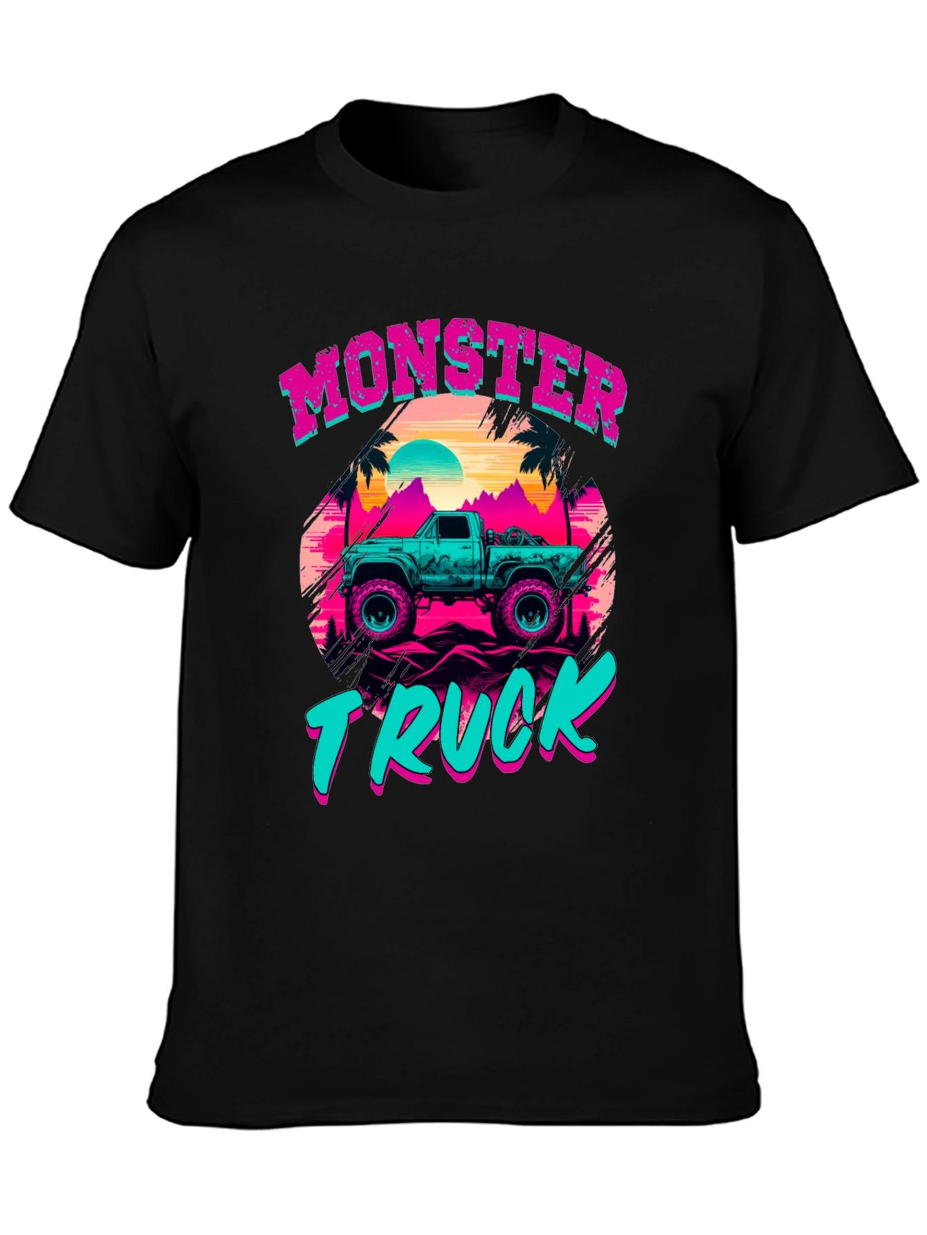 Retro Monster Truck Graphic Tee