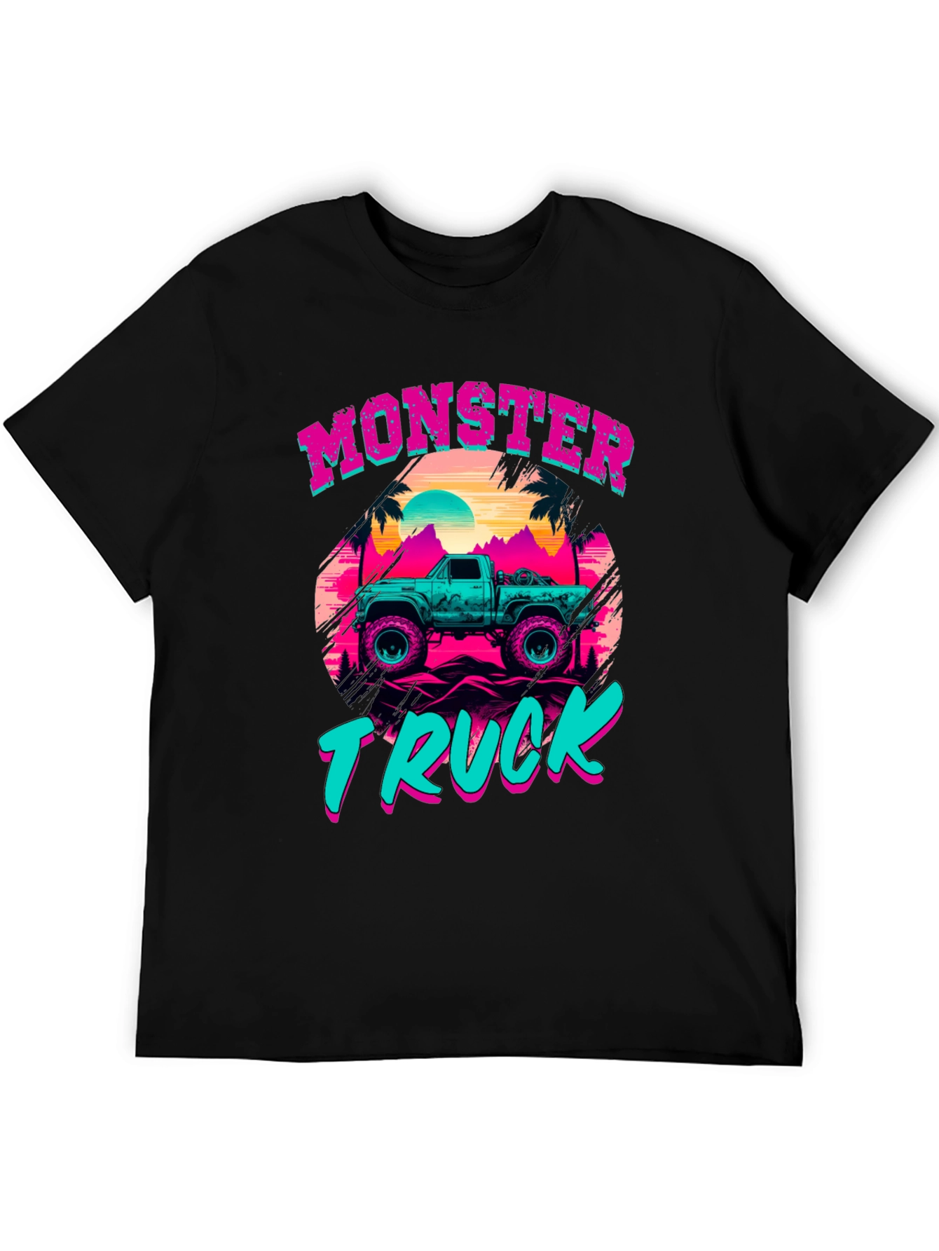 Retro Monster Truck Graphic Tee