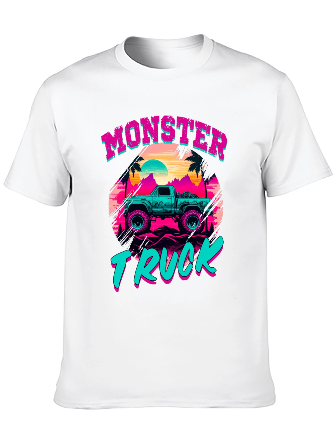 Retro Monster Truck Graphic Tee