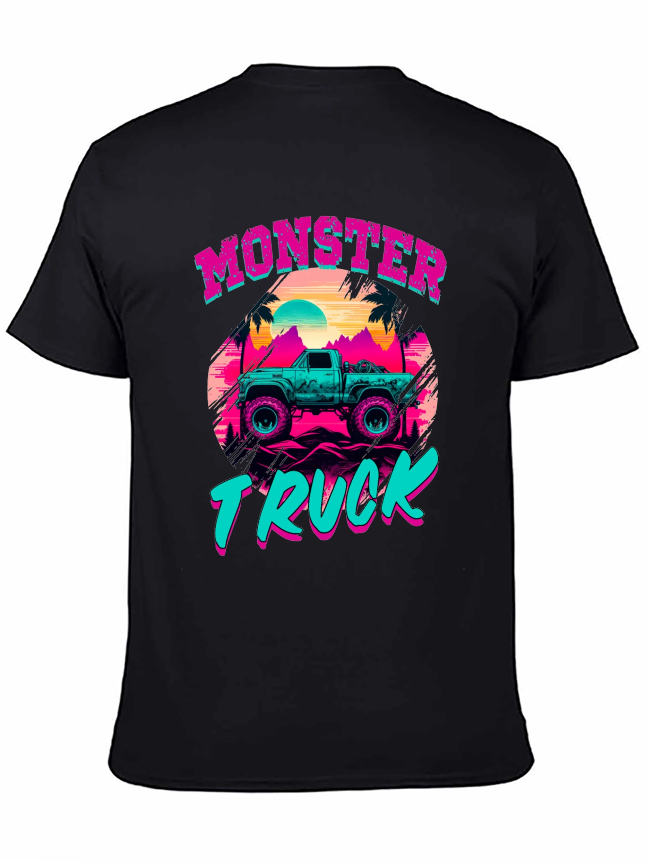 Retro Monster Truck Graphic Tee