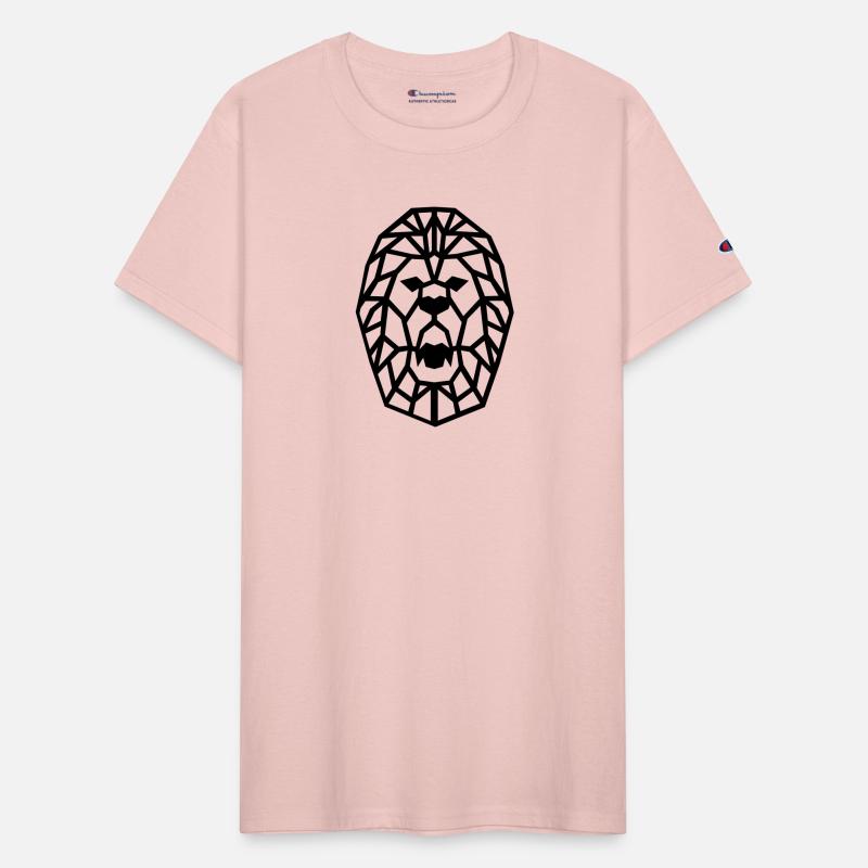 Roaring Geo-Lion: Fierce & Fashionable Designs
