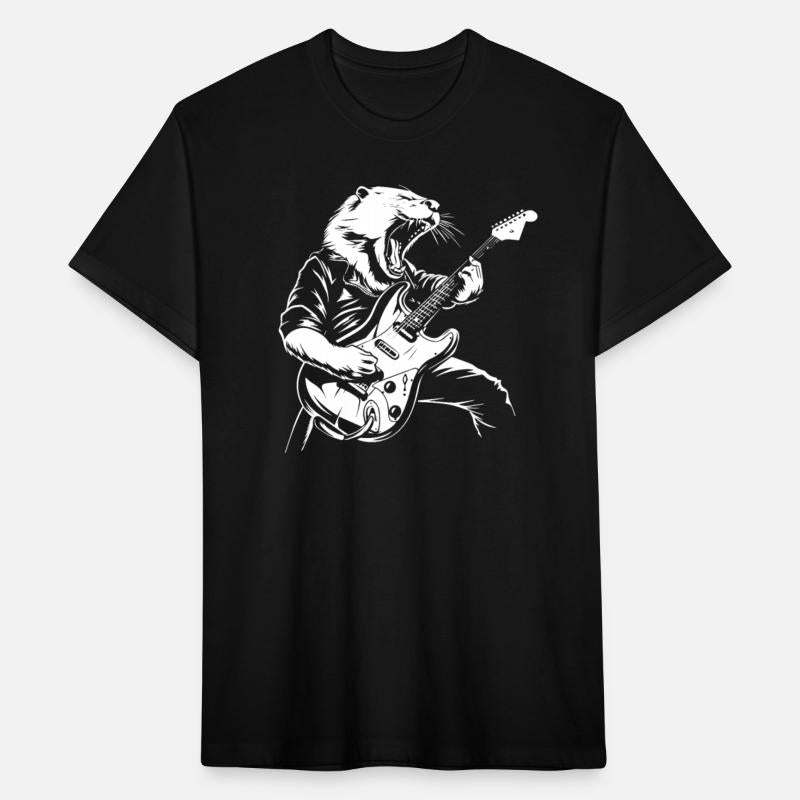 Rock and Roll Otter Guitar