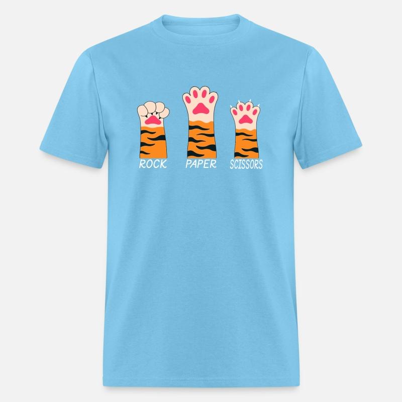 Rock Paper Scissors Hand Game Cute Paw