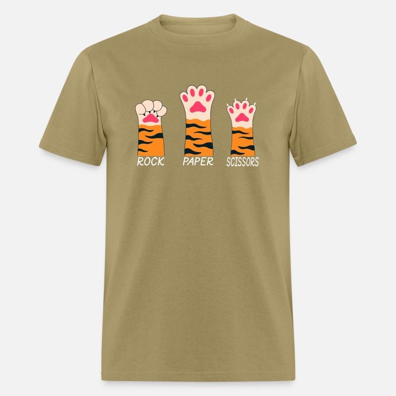 Rock Paper Scissors Hand Game Cute Paw