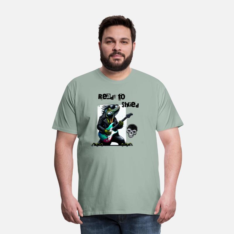 Rockin' Rex - Iguana Ready to Shred
