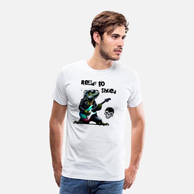 Rockin' Rex - Iguana Ready to Shred