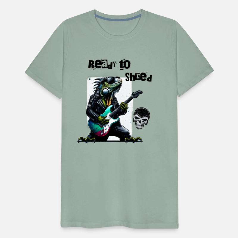 Rockin' Rex - Iguana Ready to Shred