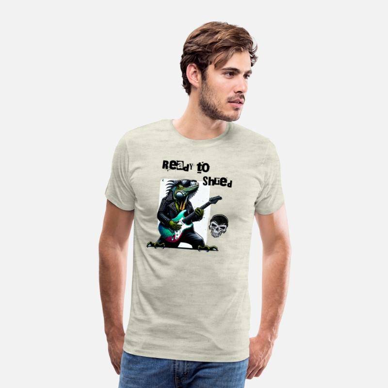 Rockin' Rex - Iguana Ready to Shred