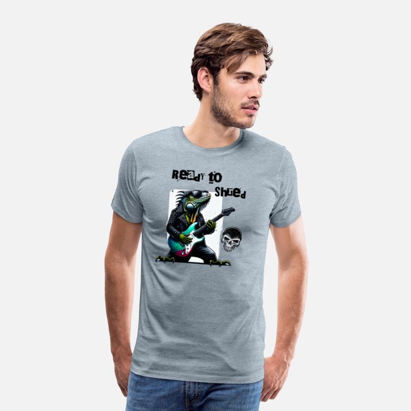 Rockin' Rex - Iguana Ready to Shred