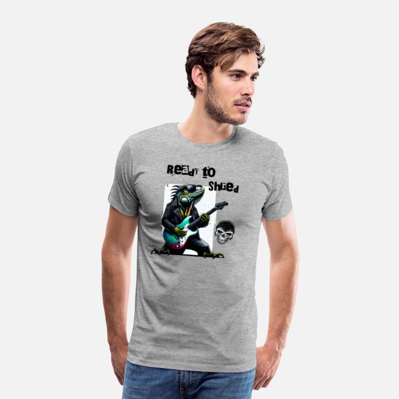 Rockin' Rex - Iguana Ready to Shred